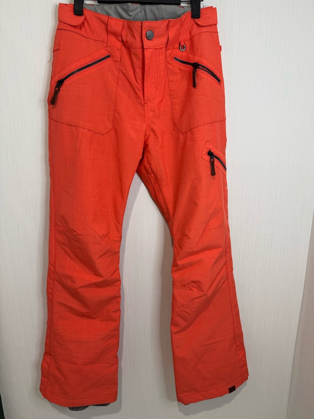 ROXY Dry Flight 10K Ski Snowboard Pants. Small. Orange. Vents and boot liners!